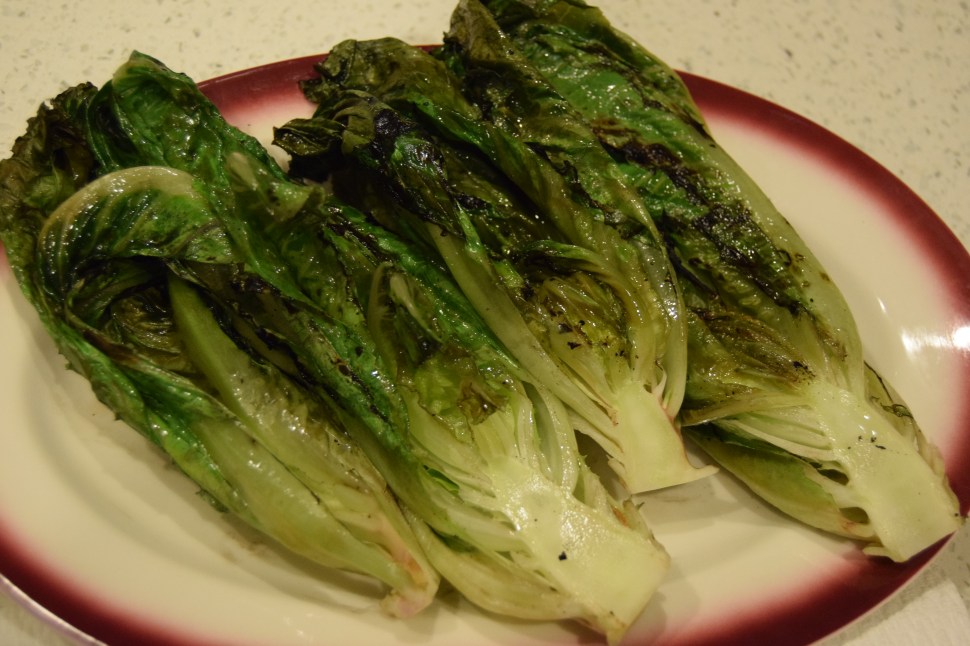 Grilled Lettuce